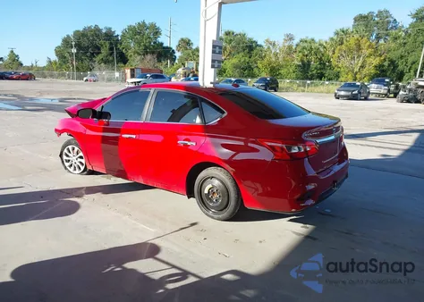 2018 Nissan Sentra Sv z USA, uszkodzony, nr VIN 3N1AB7AP6JL614433